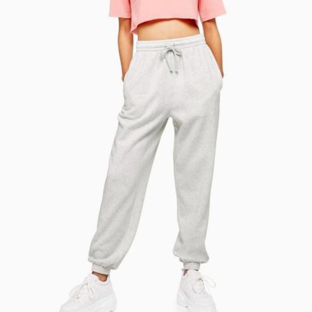 Topshop Grey 90's Joggers/Sweatpants